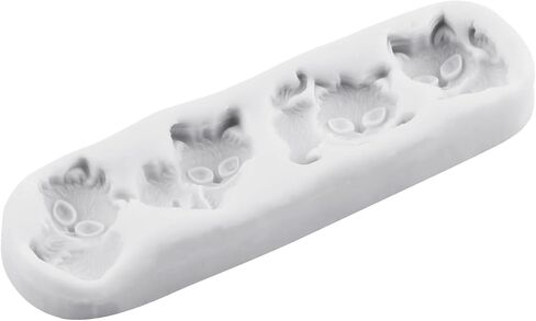 Fox Polymer Clay Mold Animal Fox Silicone Molds in Kuwait