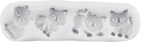 Fox Polymer Clay Mold Animal Fox Silicone Molds in Kuwait