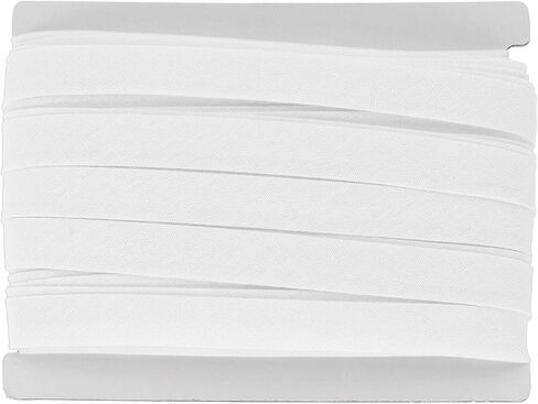 YELARXI Double Fold Bias Tape, Cotton Polyester Bias Tape 1/2 Inch 10 Yards in Kuwait