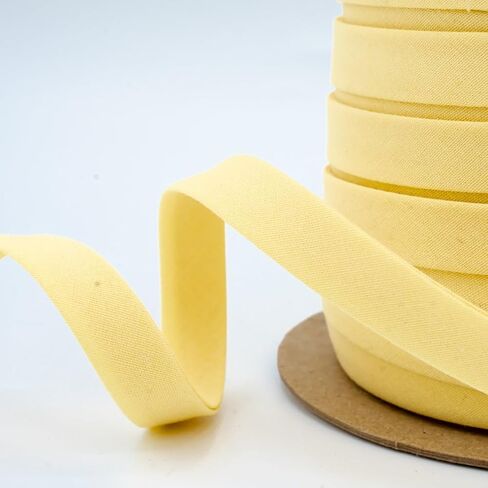 Premium 1/2" Buttercup Double Fold Bias Tape 50 Yards in Kuwait