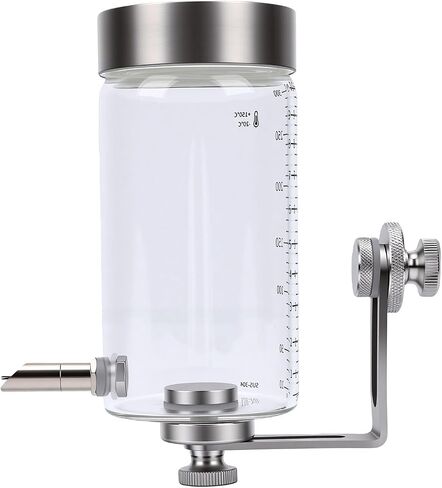 Naroote Bird Water Dispenser Magnetic Borosilicate Glass 300ml in Kuwait