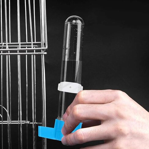 5pcs Parrot Water Fountain Plastic 120ml Bird Cage Drinking Bottle in Kuwait