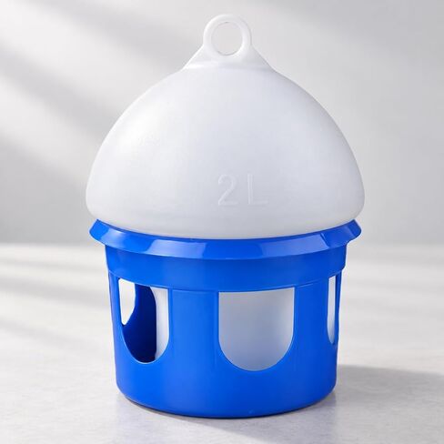 Pigeon Waterer with Hanging Loop Easy to Clean Hanging Bird Water Dispenser Portable Bird Water Drinker for Aviary Birds Farmers, Animal Care in Saudi Arabia
