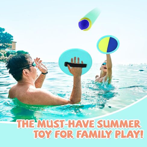 Toss and Catch BallSet, Beach Toys for Kids, Outdoor Toys, Yard Games in Kuwait