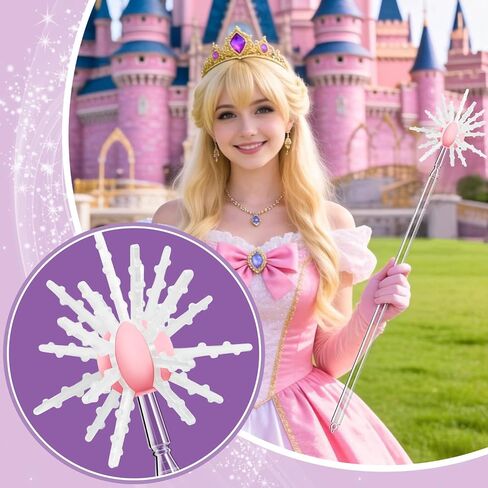 Enchanted Pink Good Witch Wand – Fantasy Magic Staff for Kids & Collectors in Kuwait