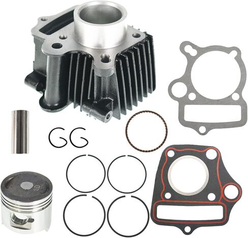 Silscvtt 50cc Cylinder Piston Kit Replacement for Honda Z50 Z50R CRF50 in Kuwait