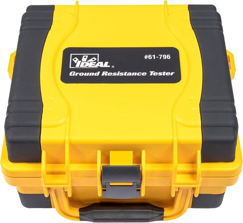 IDEAL INDUSTRIES INC. 61-796 Earth Ground Resistance Tester, 3-Pole, Carrying Case Included,Yellow,Green,Red in Saudi Arabia