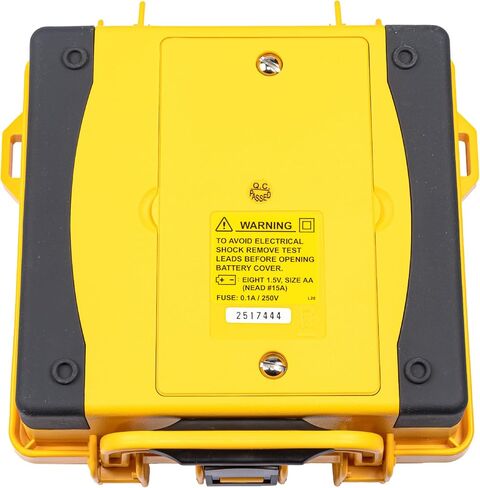IDEAL INDUSTRIES INC. 61-796 Earth Ground Resistance Tester, 3-Pole, Carrying Case Included,Yellow,Green,Red in Saudi Arabia