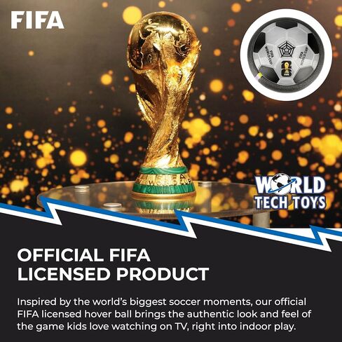 FIFA LED Hover Soccer Ball, Indoor Soccer Toy, Air Cushion, Foam Bumper in Kuwait