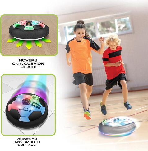 FIFA LED Hover Soccer Ball, Indoor Soccer Toy, Air Cushion, Foam Bumper in Kuwait