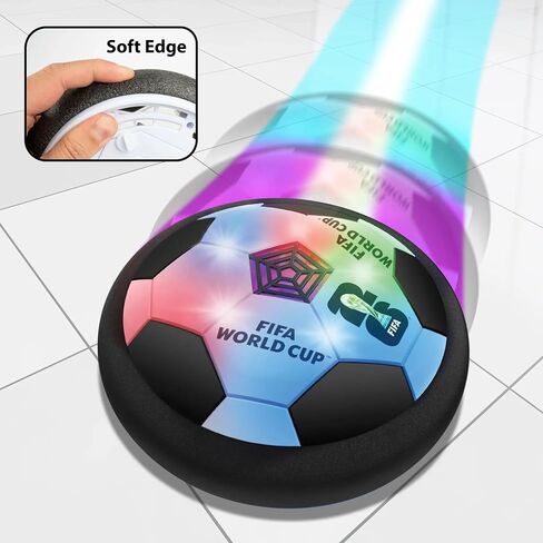 FIFA LED Hover Soccer Ball, Indoor Soccer Toy, Air Cushion, Foam Bumper in Kuwait