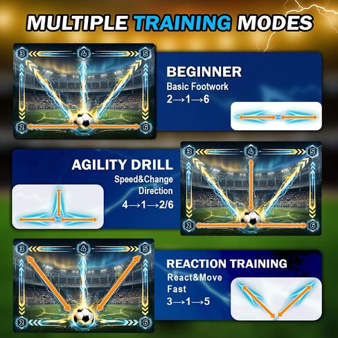 Soccer Training Mat with Video Drills for Beginners & Youth, 35.4 x 23.6 In in Kuwait