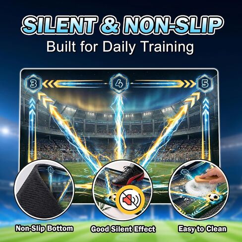 Soccer Training Mat with Video Drills for Beginners & Youth, 35.4 x 23.6 In in Kuwait