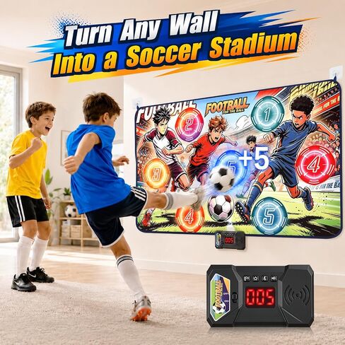 Electronic Scoring Soccer Toy Game Set for Kids in Kuwait