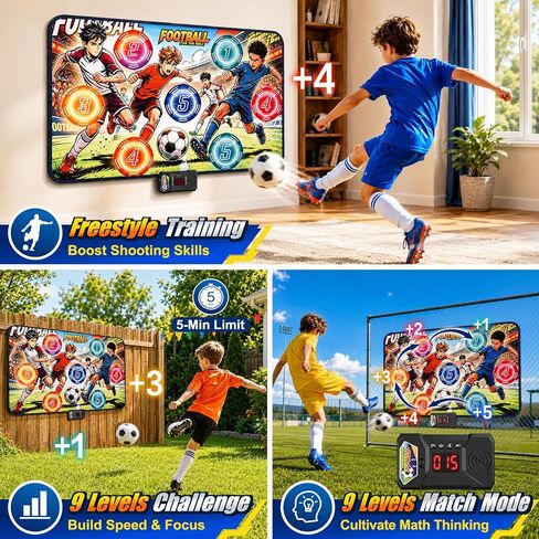 Electronic Scoring Soccer Toy Game Set for Kids in Kuwait