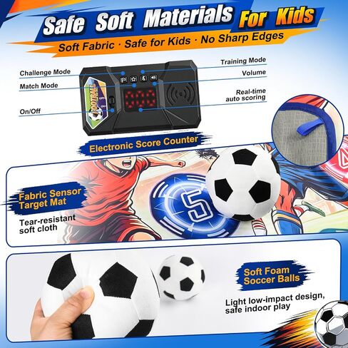 Electronic Scoring Soccer Toy Game Set for Kids in Kuwait