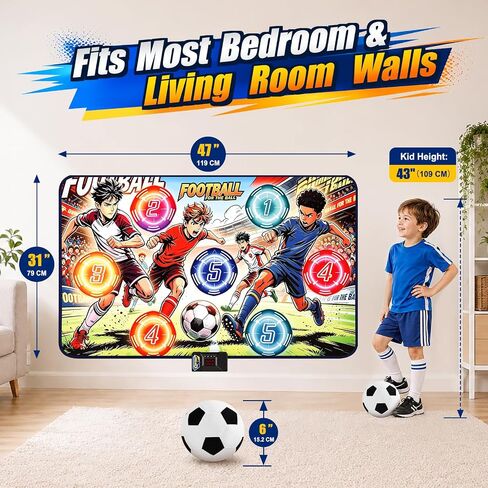 Electronic Scoring Soccer Toy Game Set for Kids in Kuwait