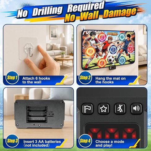 Electronic Scoring Soccer Toy Game Set for Kids in Kuwait