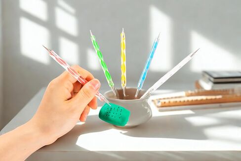 14 Pcs Polymer Clay Tools Acrylic Roller Clay Rolling Pins for Baking with Thickness Rings, Tissue Blade, Slicer Knife, Dotting Tools, Sculpting Earring and Jewelry Making Kit for Modeling and Shaping in Kuwait