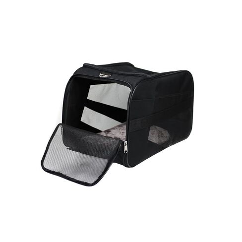 dbest products Rolling Pet Carrier with Wheels Airline Approved - TSA Dog Cat Carrier for Airplane Travel - Wheeled Pet Carrier 18x12x20 for Pets up to 24lbs - Collapsible Travel Bag in Kuwait
