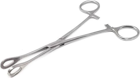 Foerster Sponge Holding Forceps Locking Serrated Body Piercing Made of Premium Quality Stainless Steel (7" Curved) in Kuwait