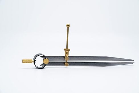 Precision Spring Divider Caliper Rapid Adjust Compass-Flat Leg (6"/150mm) in Kuwait