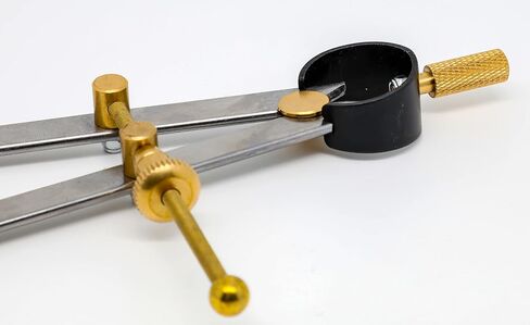 Precision Spring Divider Caliper Rapid Adjust Compass-Flat Leg (6"/150mm) in Kuwait