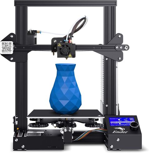 طابعة Creality Halot-One ثلاثية الأبعاد من الراتنج، شاشة LCD أحادية مقاس 6 بوصات، طابعة راتنج بالأشعة فوق البنفسجية مع نظام ترشيح تبريد مزدوج عالي الدقة للضوء وسهل التقطيع in Kuwait
