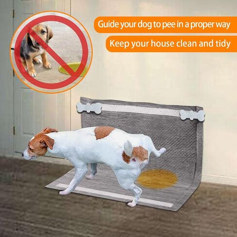 2 Pack Potty Training Pad Magnetic Holder Compatible for Leg-Lifting with Strong Adhesive and Magnets for Any Size Puppy Pads Indoor Dogs House Wall in Kuwait