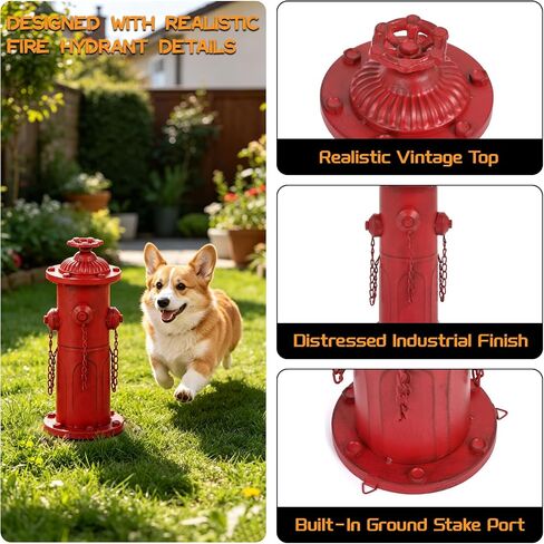 Fire Hydrant for Dogs to Pee On 13.5" Metal in Kuwait