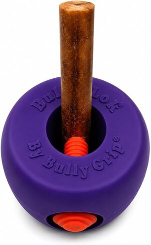 حامل عصا الفتوة للكلاب من Bully Grip، جهاز أمان للكلاب من Bully Lok، يمنع الاختناق للكلاب الصغيرة والمتوسطة والكبيرة، جبن الياك، الكولاجين، مضغ الأسنان، الجلد الخام، العظام، قرن الوعل، المكافآت، جهاز أمان الألعاب in Kuwait