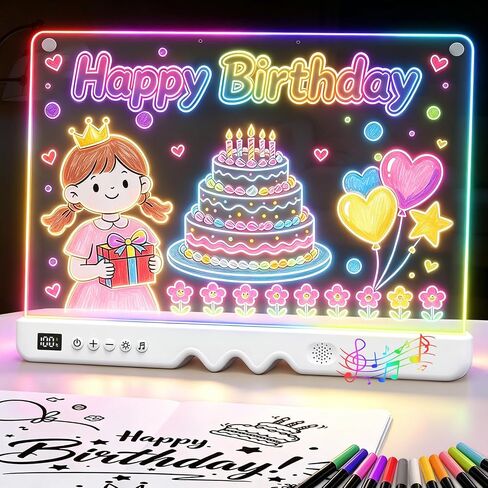Musical LED Drawing Board Christmas Birthday Gifts for Girls/Boys in Kuwait