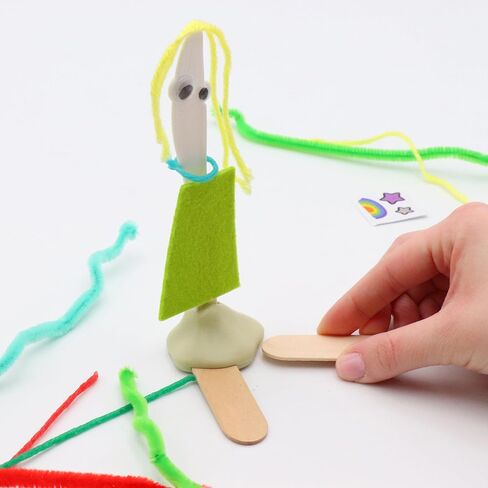 Tara Toys Disney Pixar Toy Story 5 Creativity Set – Art Activity Kit with 30+ Pieces - MYO Forky & Karen, Doodle Board & More – Fun Travel Set for Kids, Party Favor & Gift for Ages 3+ in Kuwait