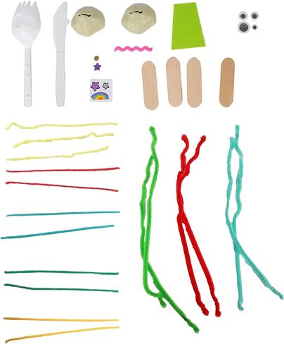 Tara Toys Disney Pixar Toy Story 5 Creativity Set – Art Activity Kit with 30+ Pieces - MYO Forky & Karen, Doodle Board & More – Fun Travel Set for Kids, Party Favor & Gift for Ages 3+ in Kuwait