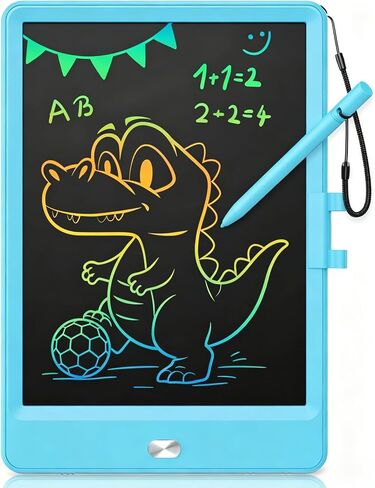 KOKODI LCD Writing Tablet 8.5-Inch Colorful Doodle Board, Electronic Drawing Tablet Drawing Pad for Kids, Educational and Learning Kids Toys Gifts for 3 4 5 6 7 8 Year Old Boys and Girls(Blue) in Kuwait