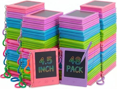 4.5-Inch LCD Writing Tablets (12-Pack) Party Favor Drawing Boards for Kids in Kuwait