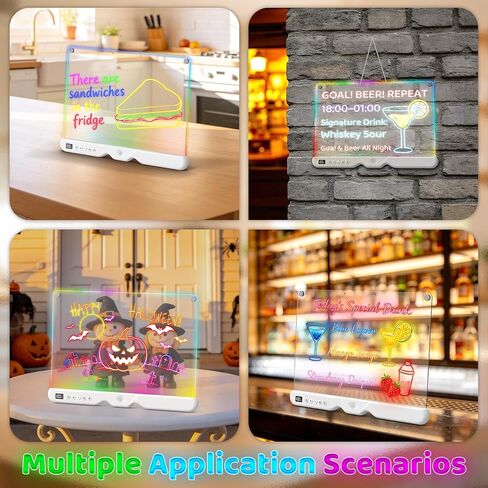 LED Drawing Board for Kids, 16" Rechargeable DIY Light Up Drawing Tablet in Kuwait