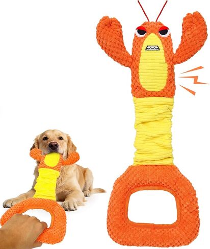 IOKHEIRA Dog Toys for Aggressive Chewers - Christmas Dog Toys Gifts for Large Dogs, Tough Durable Indestructible Dog Toys, Big Dog Chew Toys and Large Breeds, Lamb chop Dog Toy(Red) in Kuwait