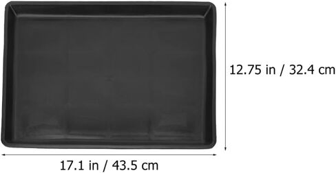 2pcs Black PET Cage Poop Pan PP Replacement Tray in Kuwait