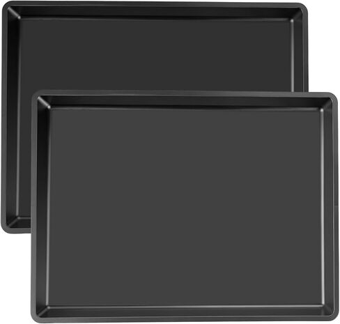 2pcs Plastic PET Cage Tray Thickened Crate Replacement Pan Black in Kuwait
