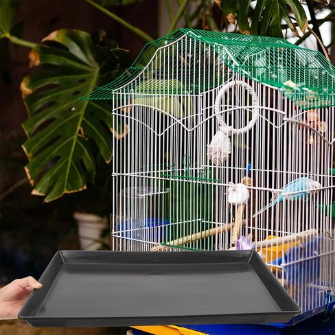 Dog Crate Tray Replacement ABS Plastic Bird Cage Bottom Pan Black in Kuwait