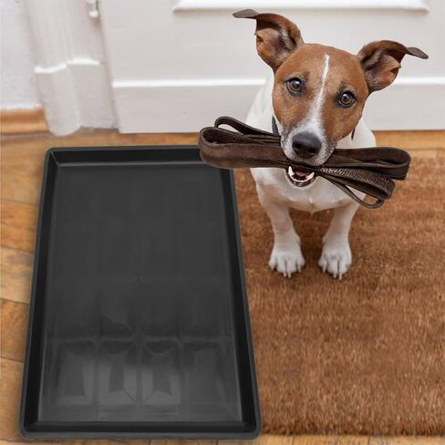 2pcs PET Cage Replacement Pan, Black PP Floor Protector in Kuwait