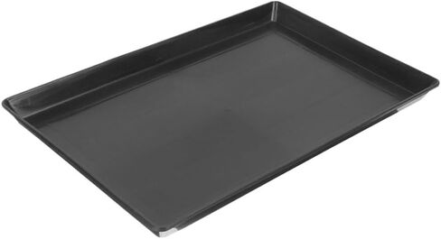 PET Cage Replacement Tray ABS Plastic Dog Crate Pan Black Smooth in Saudi Arabia