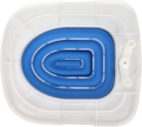 Cat Toilet Training Kit, Universal Reusable Environmentally Friendly Cat Toilet Trainer Toilet Training Seat Tool Toilet Cleaning Hygienic Pet Supply for Pet Cleaning in Saudi Arabia