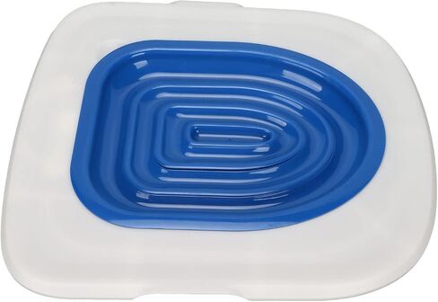 Cat Toilet Training Kit, Universal Reusable Environmentally Friendly Cat Toilet Trainer Toilet Training Seat Tool Toilet Cleaning Hygienic Pet Supply for Pet Cleaning in Saudi Arabia