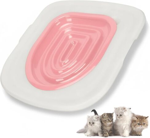 Cat Toilet Trainer Kit, Universal Cat Toilet Training Systems, Pink in Kuwait