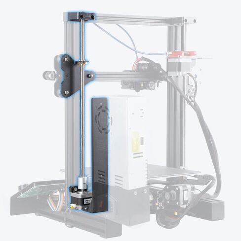 مجموعة ترقية Creality 3D الرسمية للطابعة Ender 3 ذات المحور Z المزدوج مع برغي الرصاص، وحامل إمداد الطاقة المعدني ومحرك متدرج، ومجموعة ترقيات الطابعة ثلاثية الأبعاد لـ Ender 3، وEnder 3 Pro، وEnder 3 V2 in Kuwait