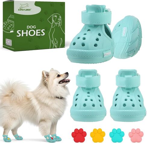 EXPAWLORER EVA Dog Shoes for Hot Pavement for Small Medium Large Dogs Size5 in Saudi Arabia