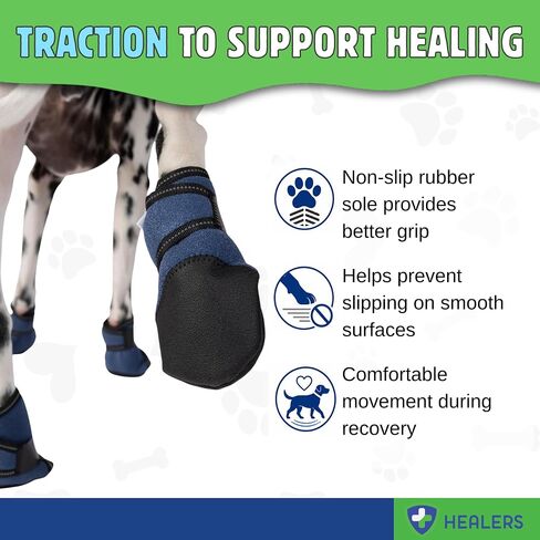 Healers PetCare Medical Dog Boots Box Set with Gauze, Medium in Kuwait