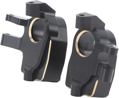 GOWENIC 2 Pcs Brass RC Front Portal Steering for 1/10 Crawler in Kuwait